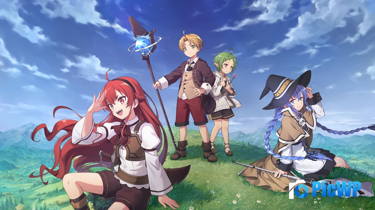 Mushoku Tensei: Jobless Reincarnation Anime series 4K PC Wallpaper