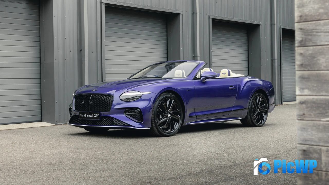 Bentley Continental GT Speed Convertible 4K PC Wallpaper