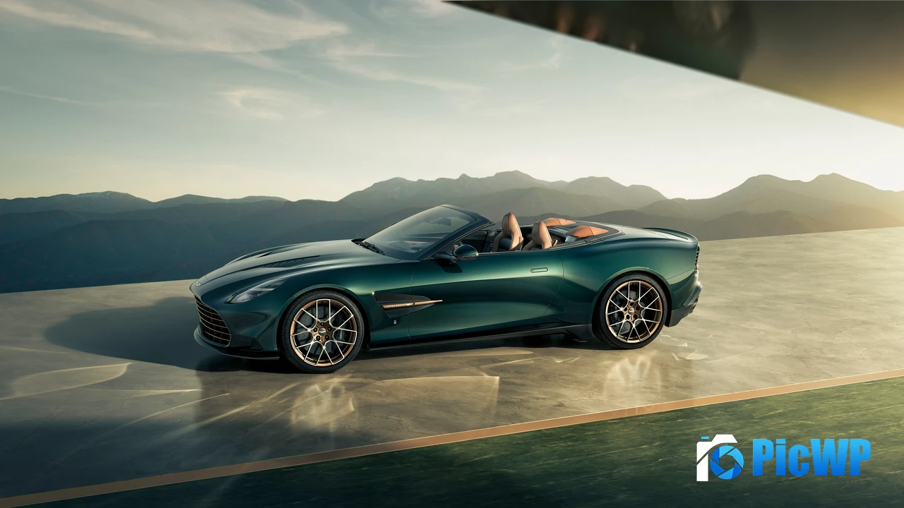 Q by Aston Martin Vanquish Volante Ultrawide 4K PC Wallpaper