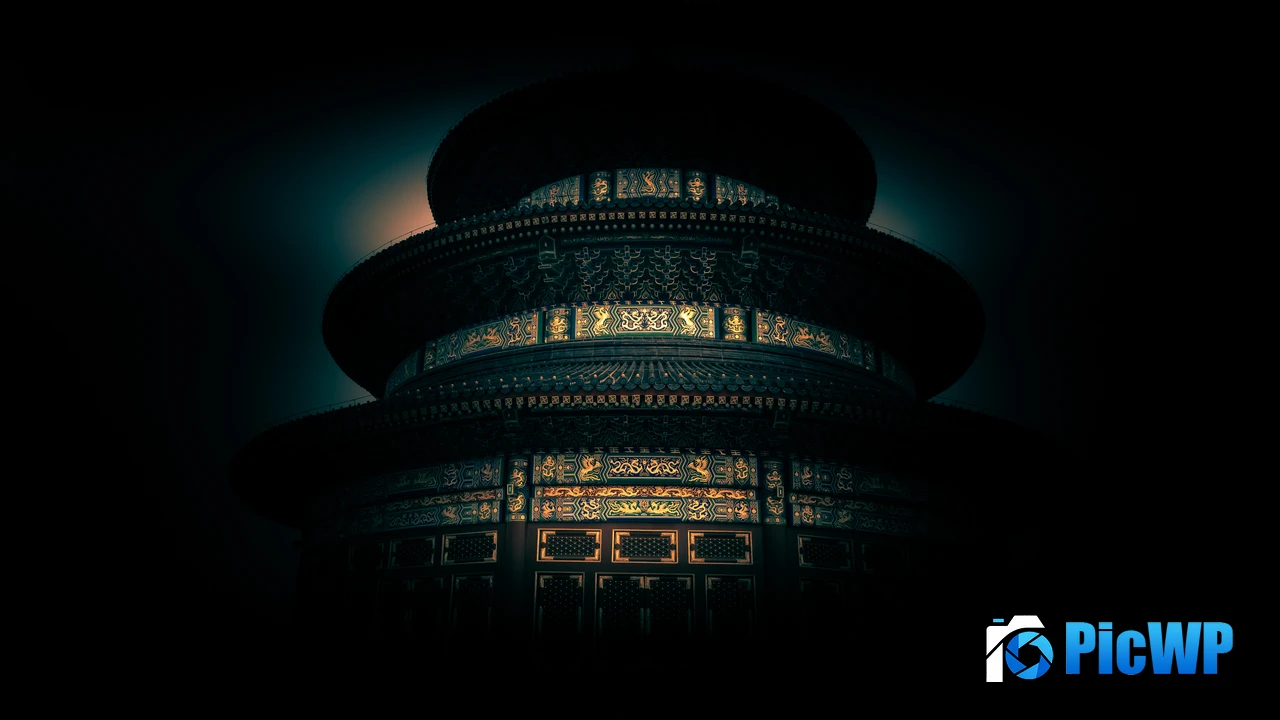 Beijing Ancient architecture 4K PC Wallpaper