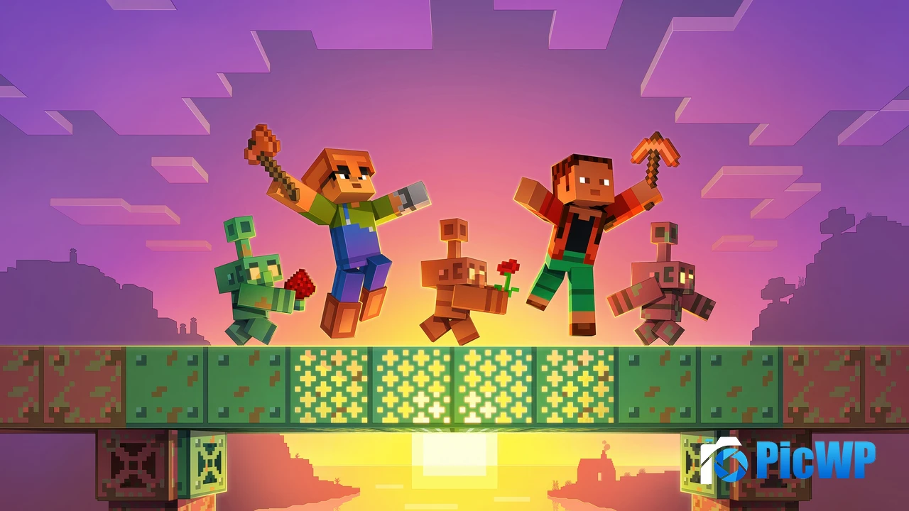 Minecraft Live 2025 4K PC Wallpaper