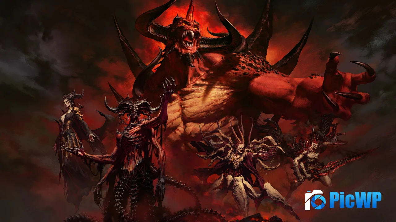 Diablo 30th Anniversary 4K PC Wallpaper