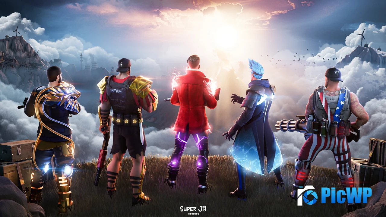 Project V Battle royale games 4K PC Wallpaper