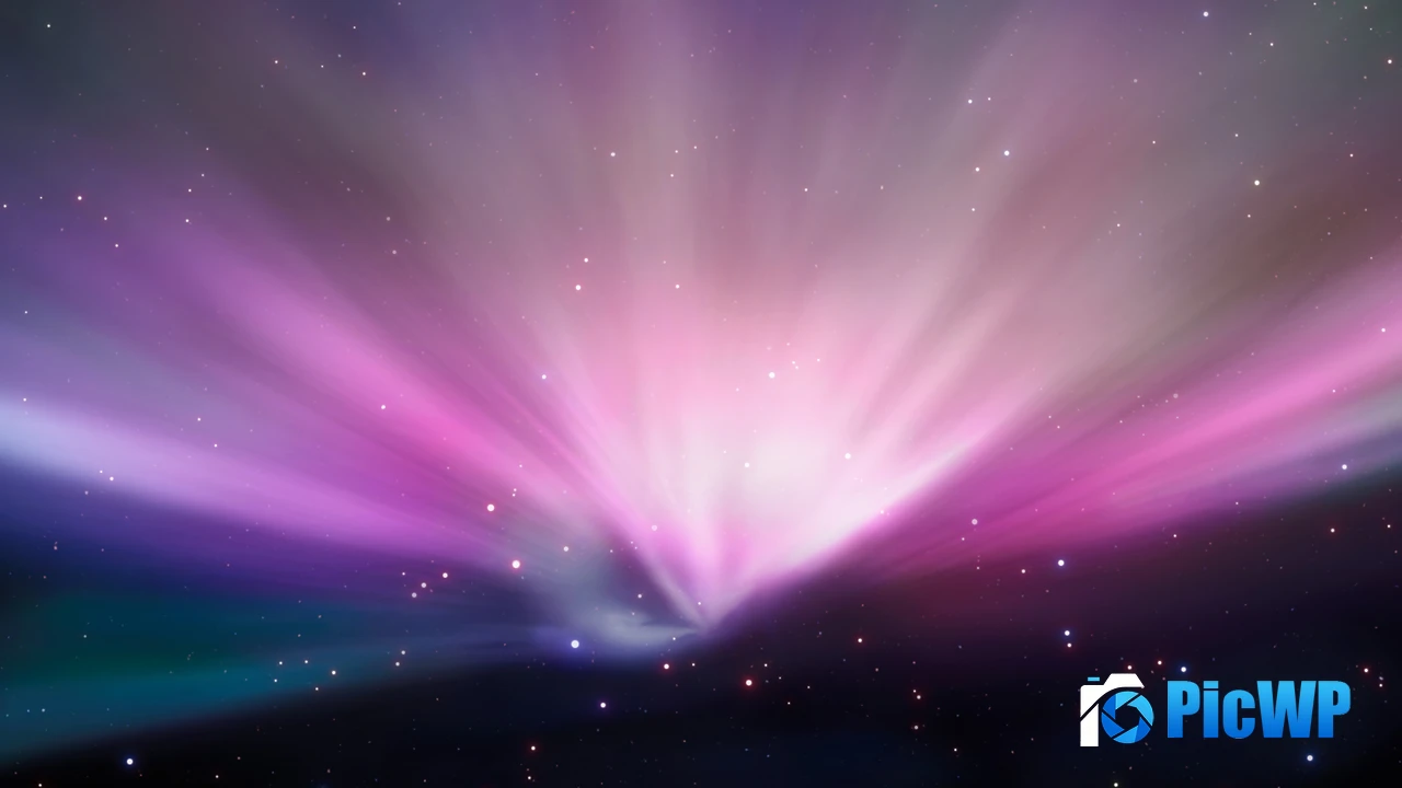 OS X Leopard Aurora 4K PC Wallpaper