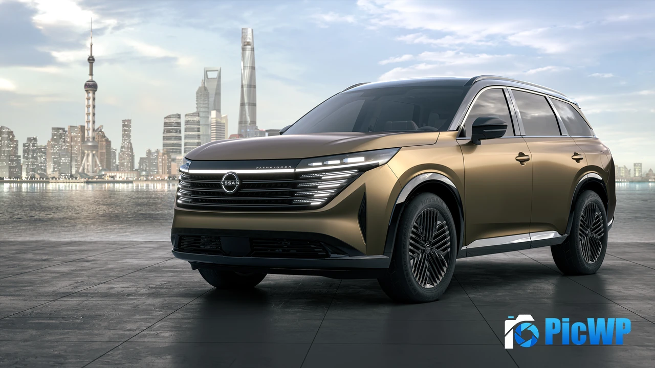 Nissan Pathfinder Concept Electric SUV 4K PC Wallpaper