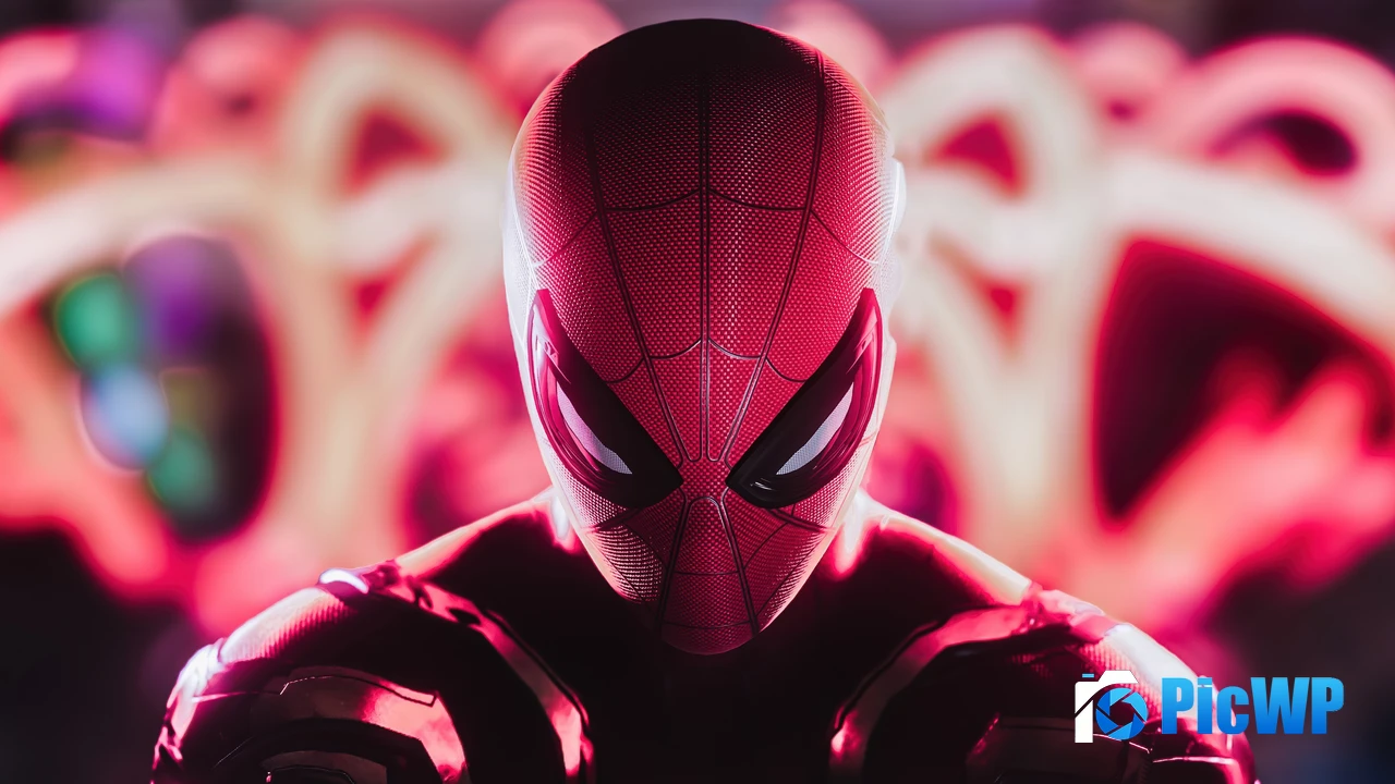 Spider-Man Intense 4K PC Wallpaper
