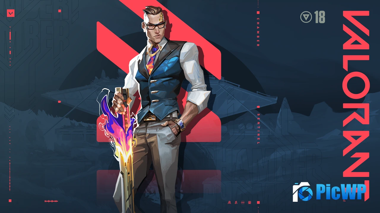 Chamber Valorant 4K PC Wallpaper
