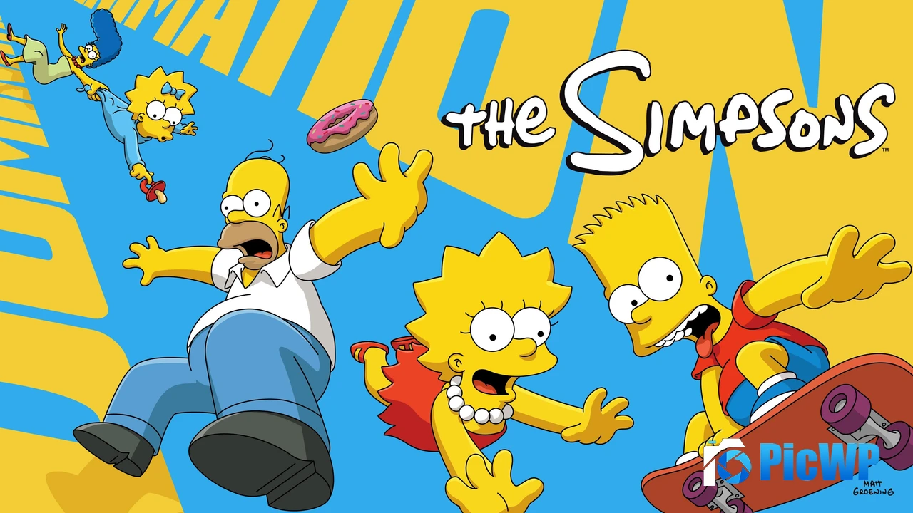 Simpson family The Simpsons 4K PC Wallpaper