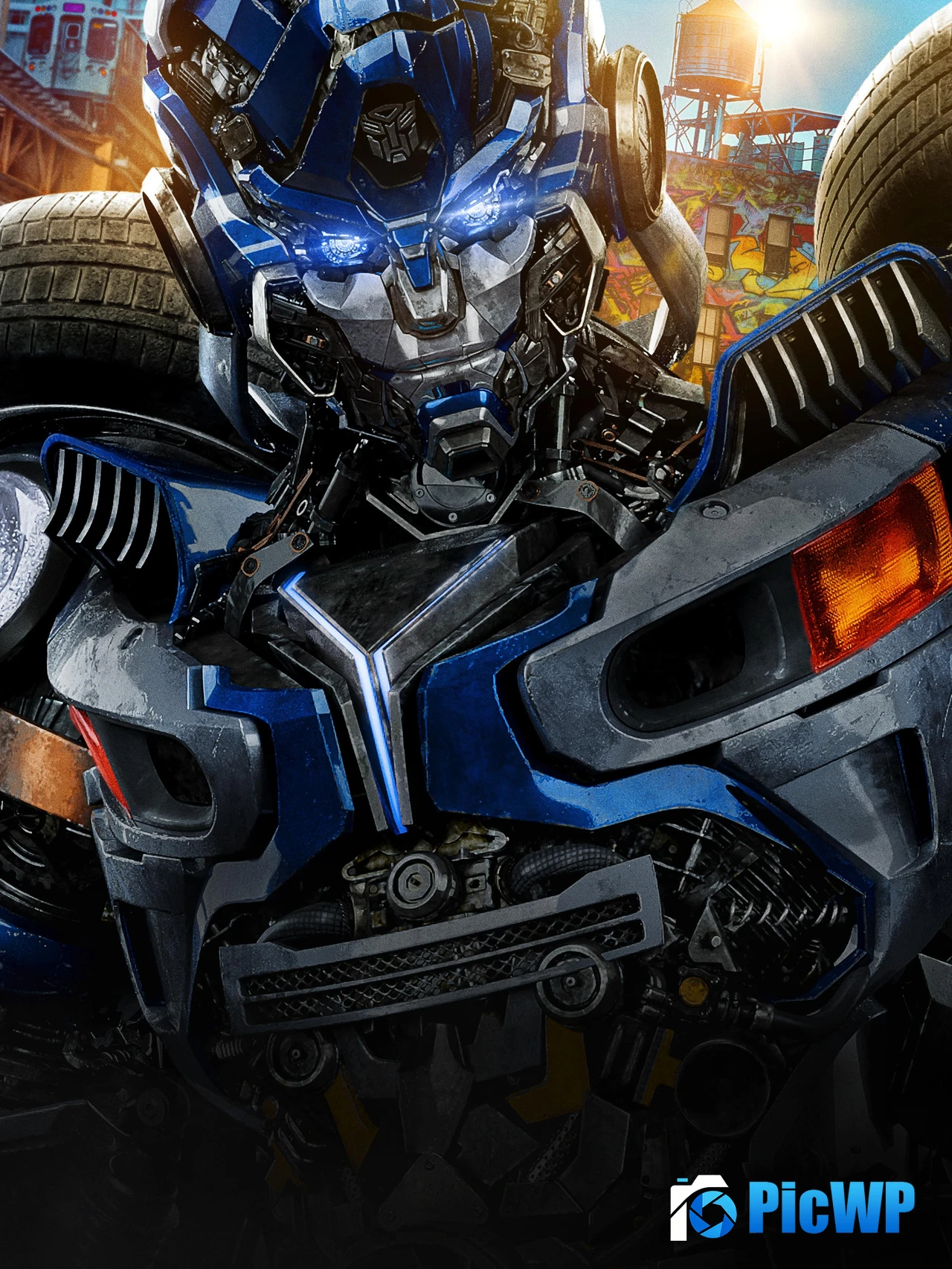 Transformers: Rise of the Beasts Mirage 5K Mobile Wallpaper