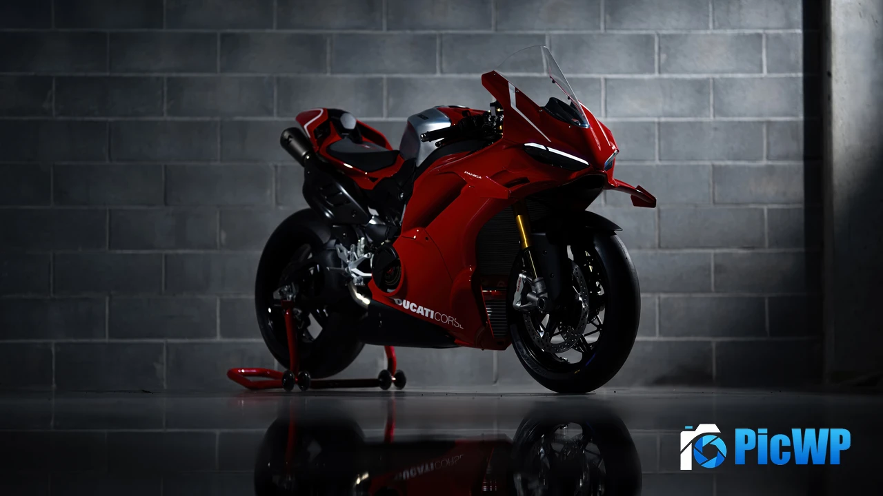 Ducati Panigale V4 R Sports bikes 9K PC Wallpaper