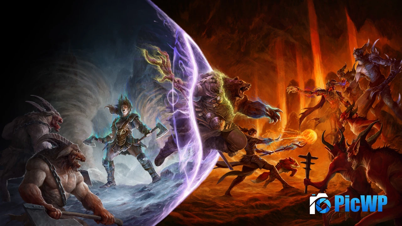 Diablo IV: Season of Infernal Chaos 2025 4K PC Wallpaper