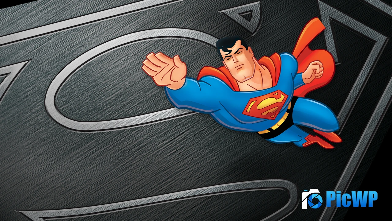 Superman The Animated Series 1996 4K PC Wallpaper