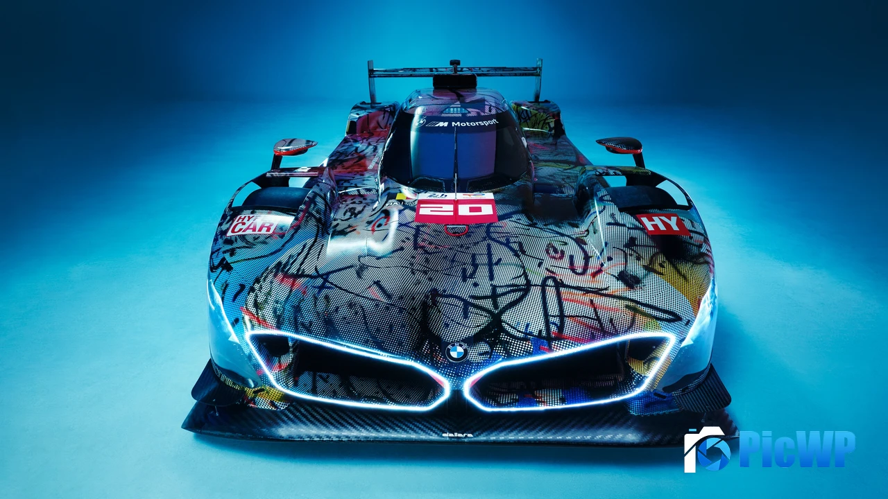 BMW Art Car Julie Mehretu 4K PC Wallpaper