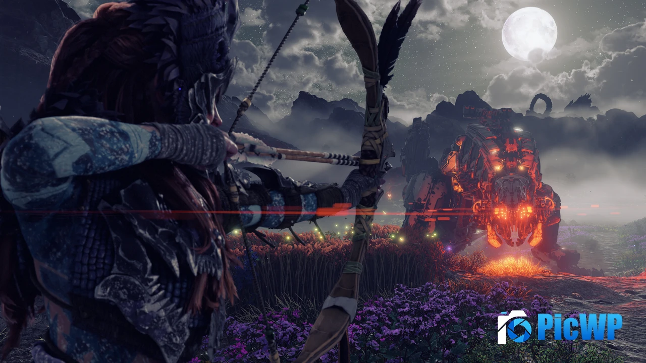 Horizon Forbidden West Thunderjaw 4K PC Wallpaper