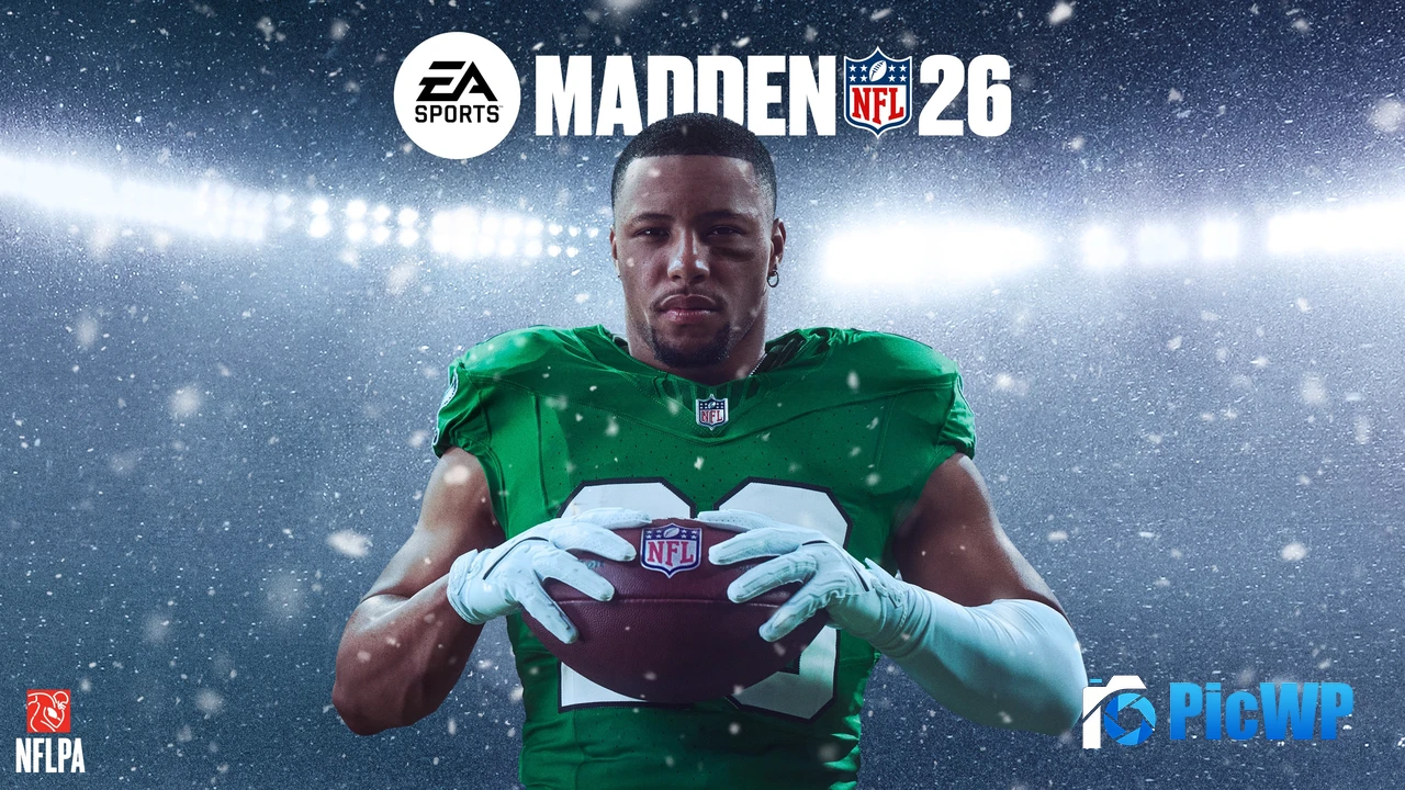 Saquon Barkley Game poster 4K PC Wallpaper
