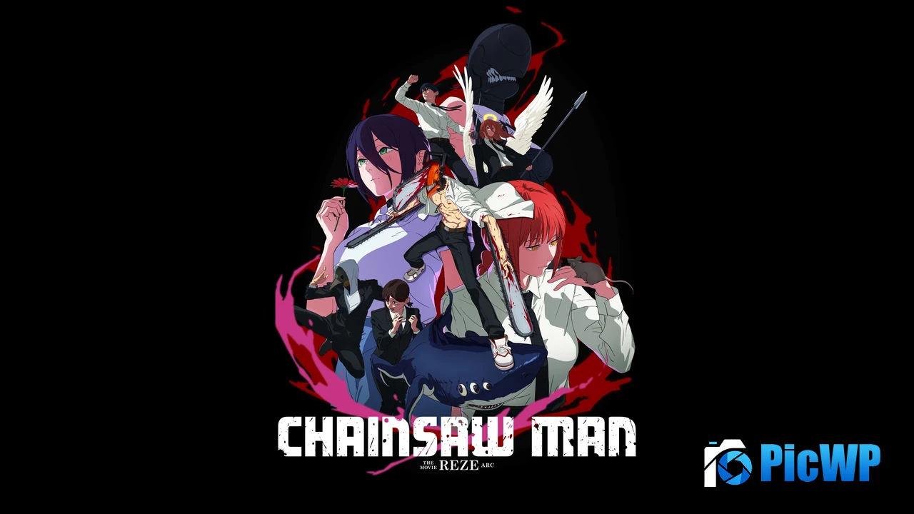 Makima Chainsaw Man 3K Mobile Wallpaper