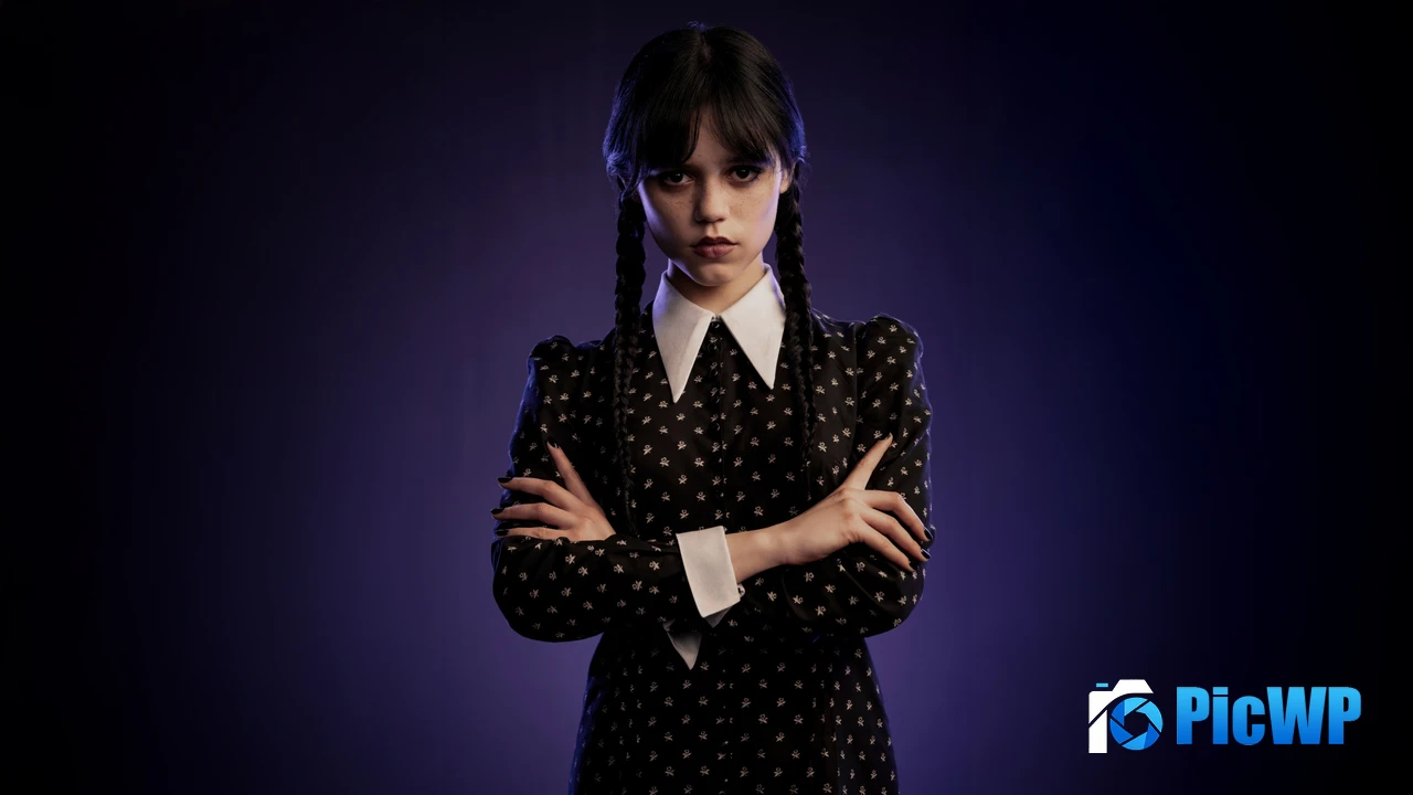 Jenna Ortega Wednesday (Netflix) 4K PC Wallpaper