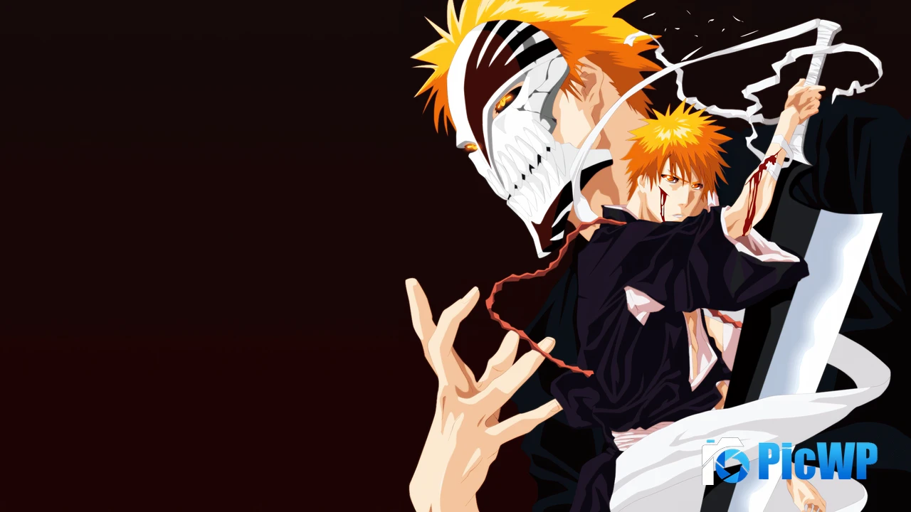 Visored Ichigo Kurosaki 4K PC Wallpaper