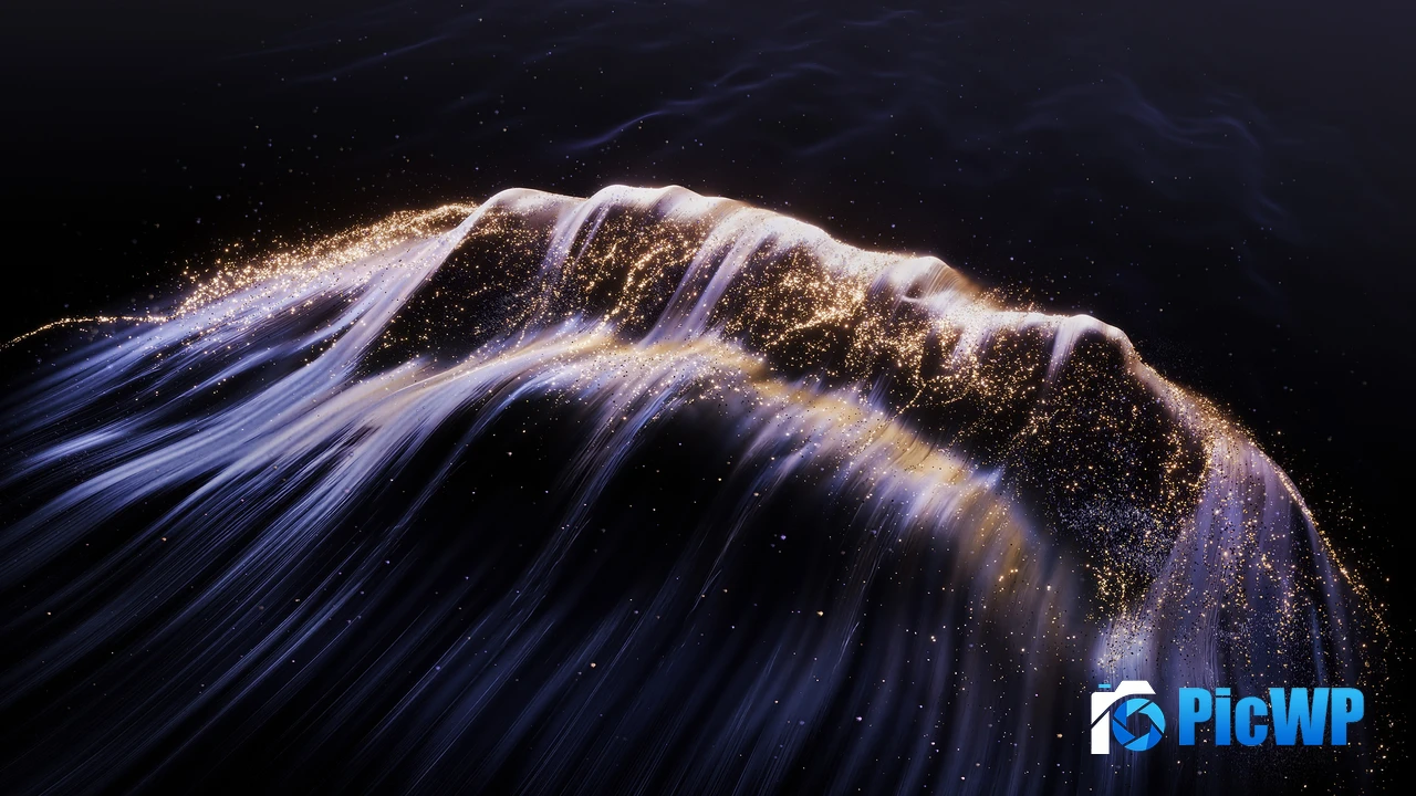 Particles Layers 4K PC Wallpaper