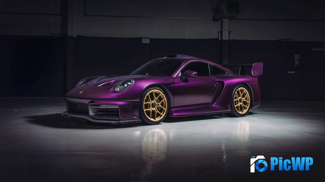 Porsche 911 Turbo S Custom tuning 4K PC Wallpaper