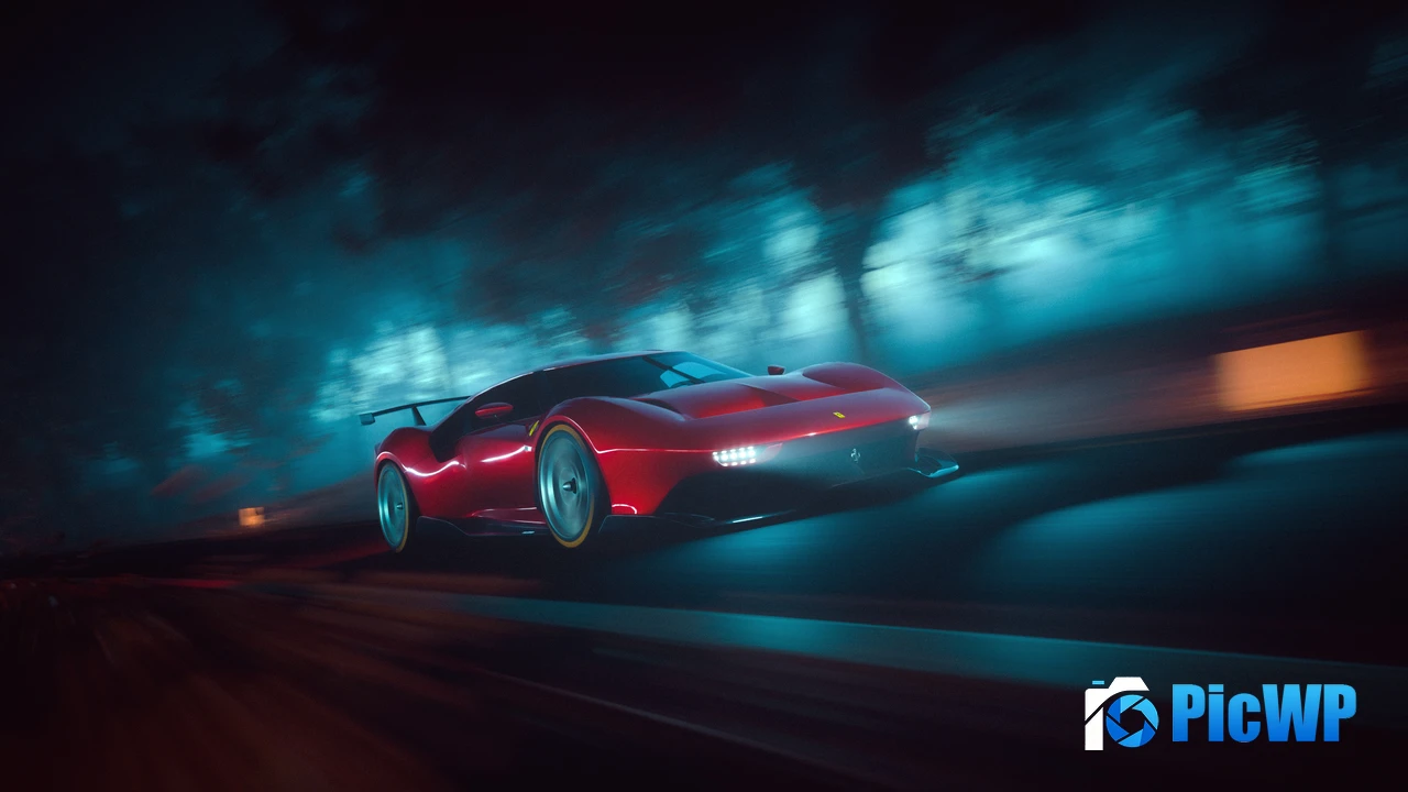 Ferrari P80C One off cars 4K PC Wallpaper