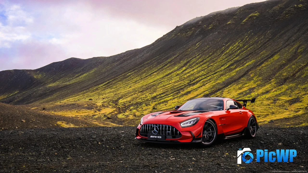 Mercedes-AMG GT Black Series Gran Turismo 7 4K PC Wallpaper