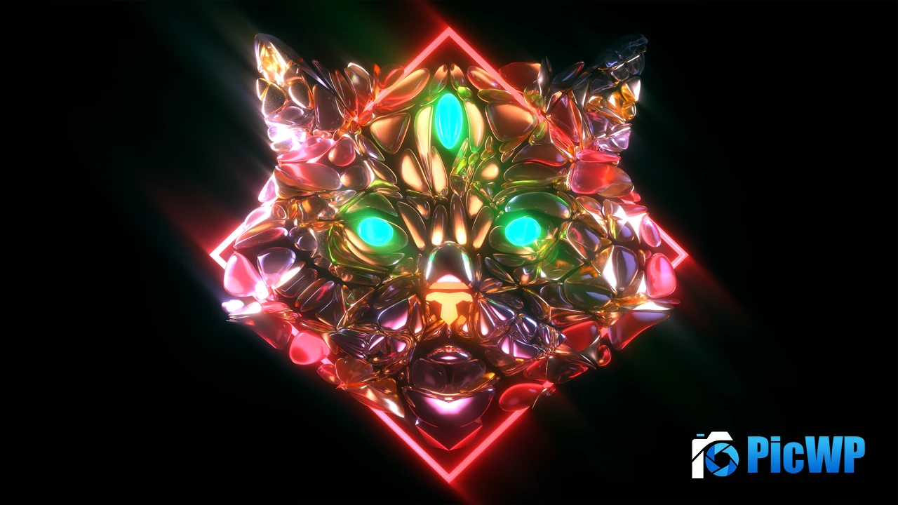 Wolf Digital Art 4K PC Wallpaper