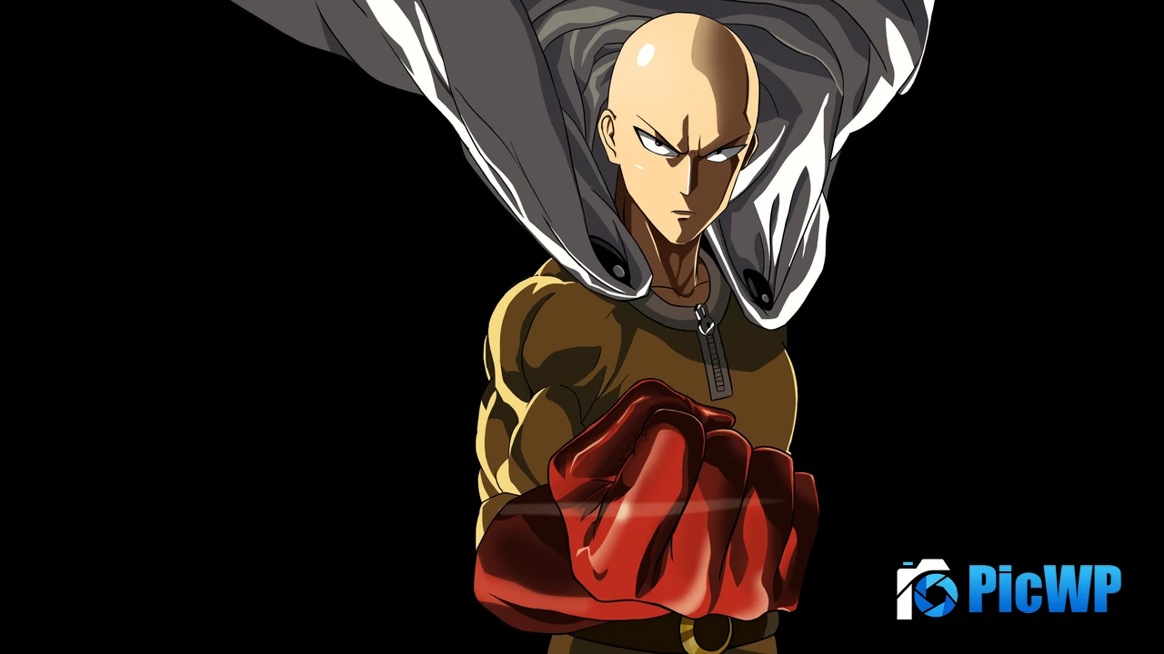 Saitama AMOLED 4K PC Wallpaper