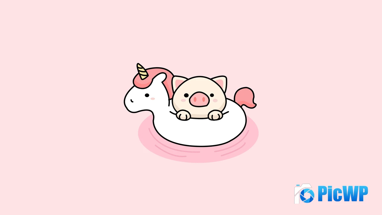 Kawaii unicorn Cute unicorn 4K PC Wallpaper