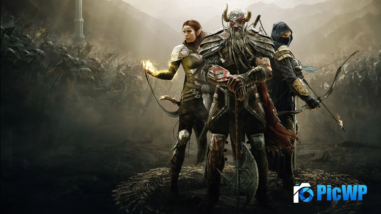 The Elder Scrolls Online Game Art 4K PC Wallpaper