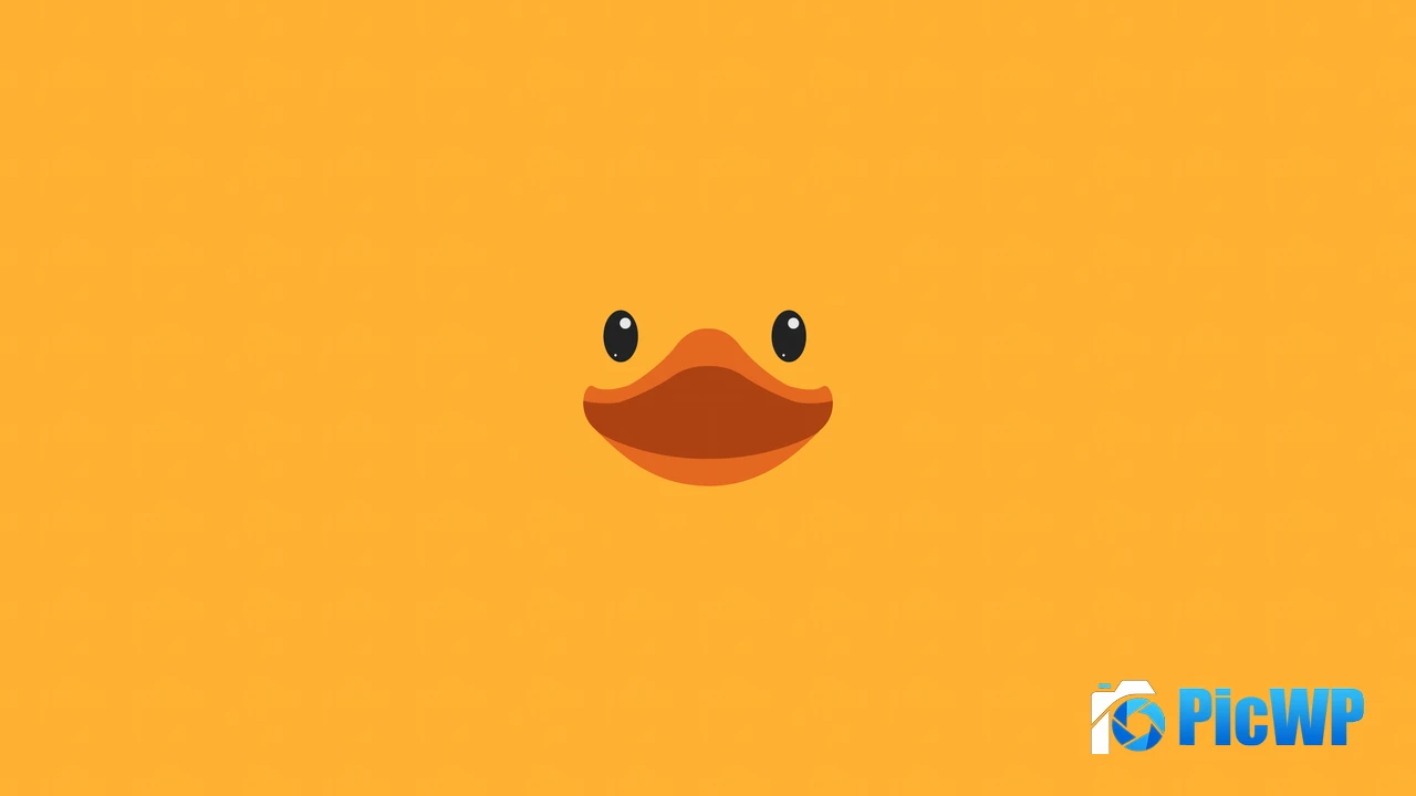 Cute duck Rubber Ducky Day 4K PC Wallpaper