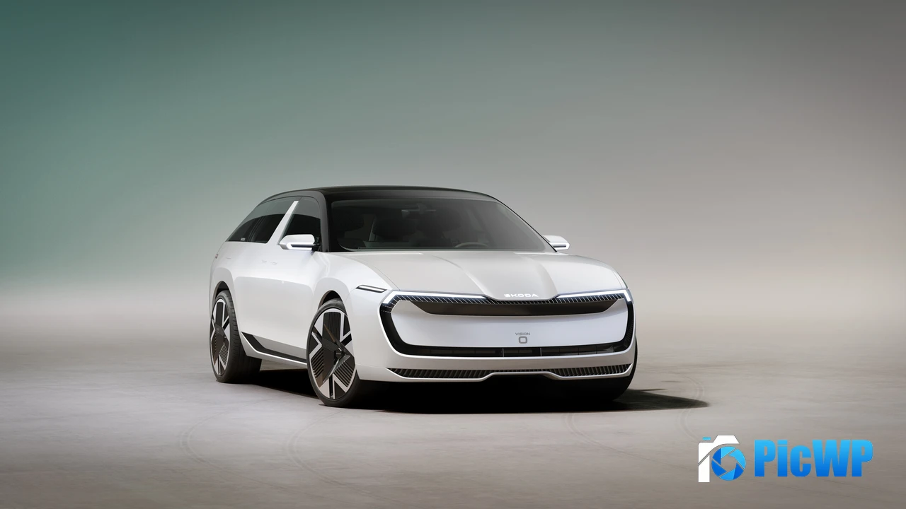 Skoda Vision O Concept cars 4K PC Wallpaper
