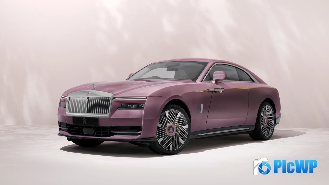 Rolls-Royce Spectre Primavera Blossom 4K PC Wallpaper