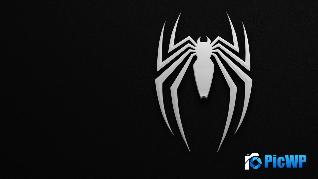 Marvel's Spider-Man 2 Logo 4K PC Wallpaper