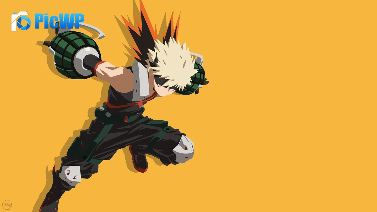 Katsuki Bakugo My Hero Academia 4K PC Wallpaper