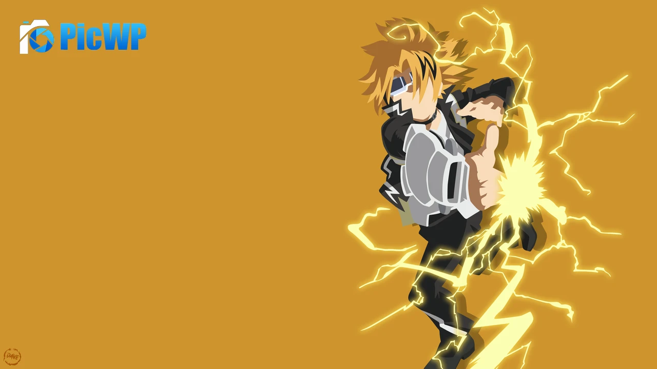 Denki Kaminari Stun Gun Hero 4K PC Wallpaper