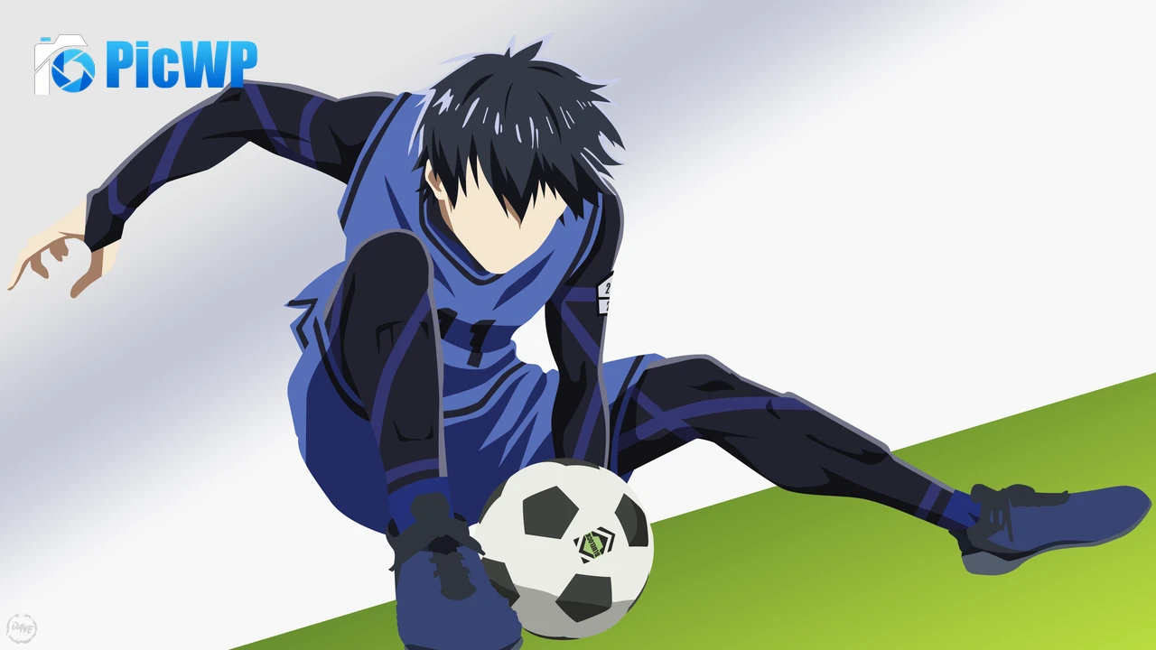 Yoichi Isagi Blue Lock 4K PC Wallpaper