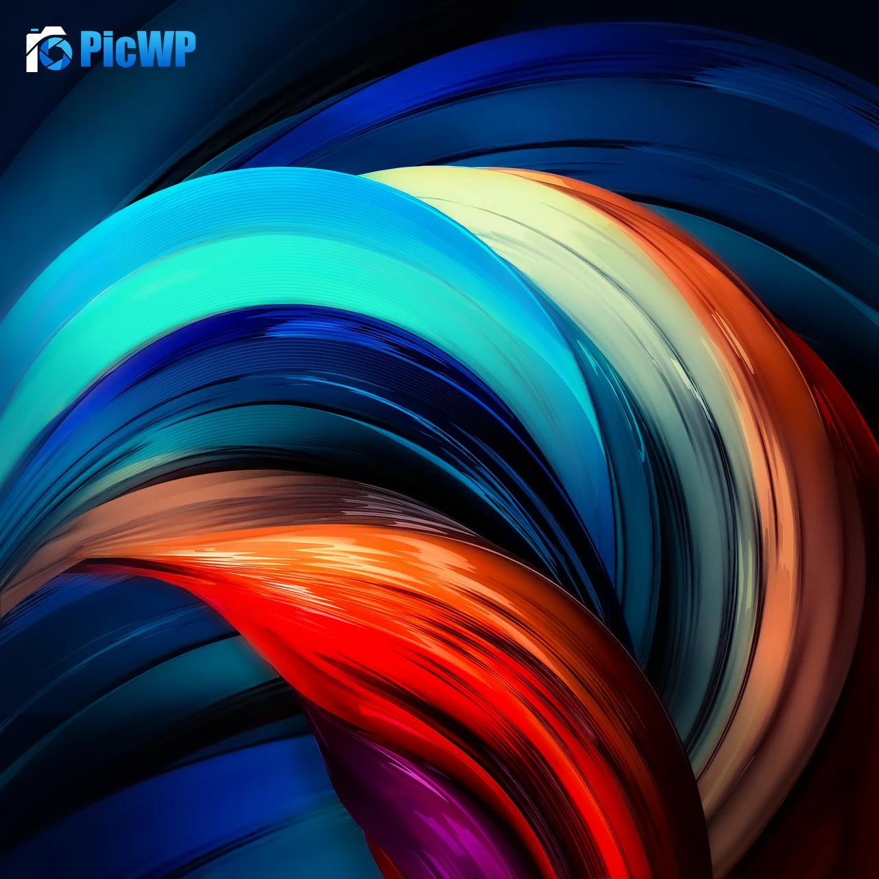 Lenovo Tab P11 Pro Colorful 3K Fold Wallpaper