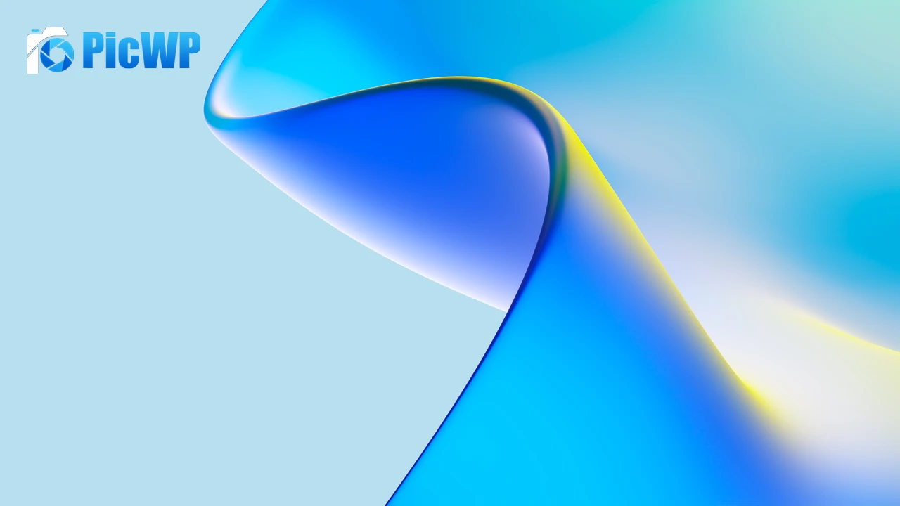 Blue abstract Blue background 4K PC Wallpaper