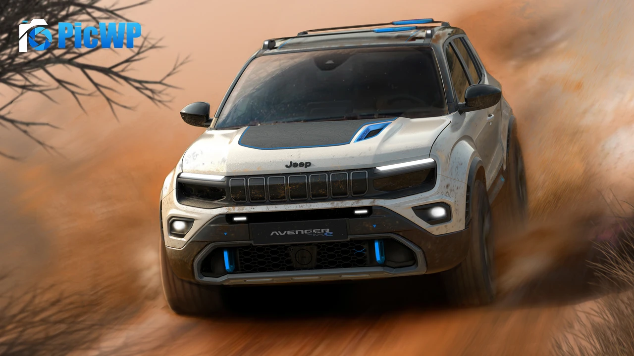 Jeep Avenger 4x4 Concept Off-Road SUV 4K PC Wallpaper