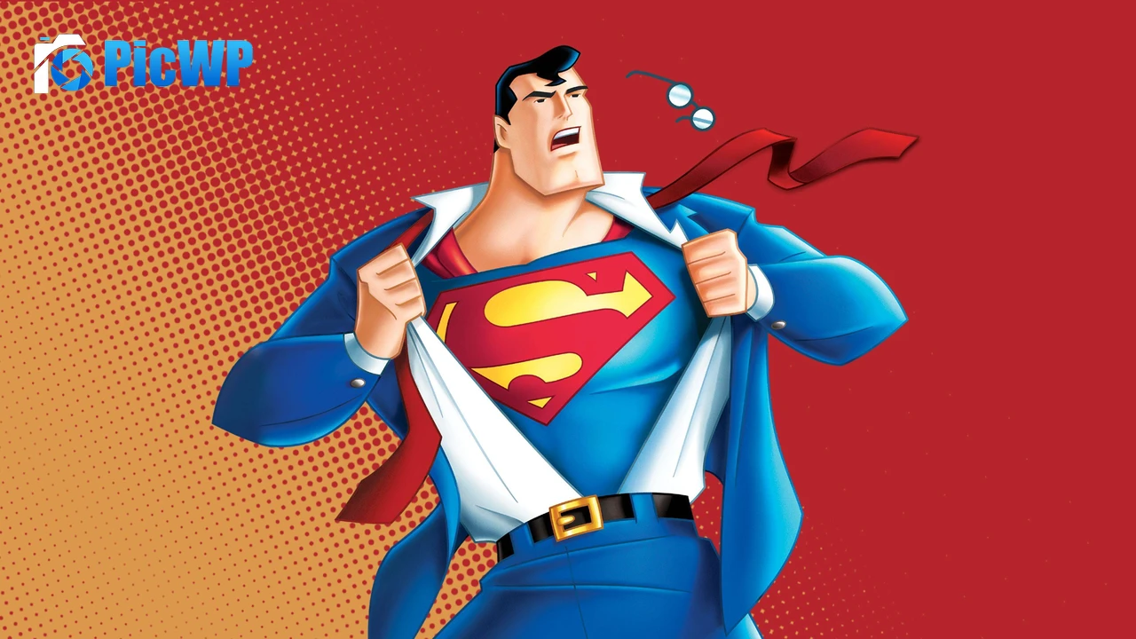 Superman Animated series 4K PC Wallpaper