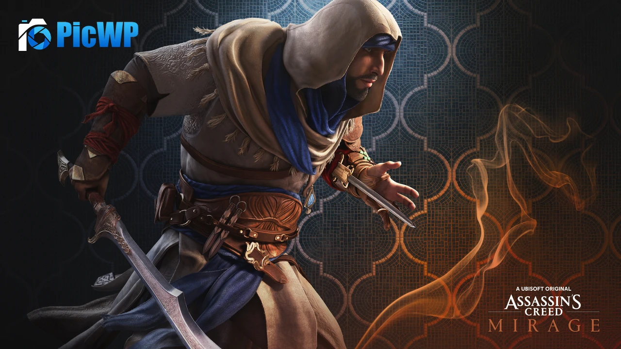 Assassin's Creed Mirage Basim Ibn Ishaq 4K PC Wallpaper