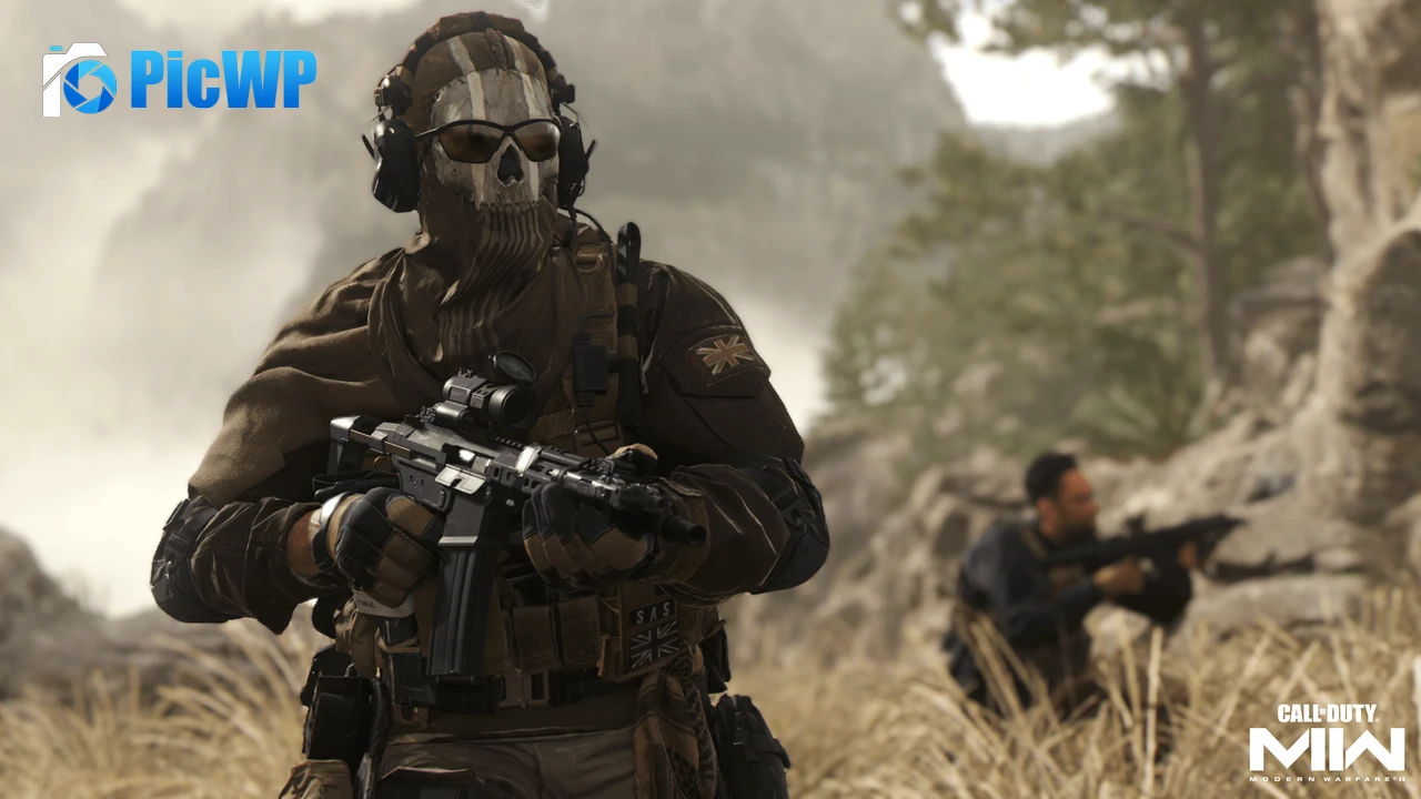 Ghost Call of Duty: Modern Warfare II 4K PC Wallpaper