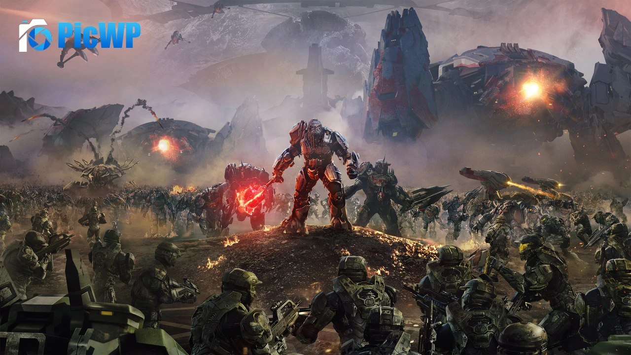 Atriox (Halo Wars 2) 4K PC Wallpaper