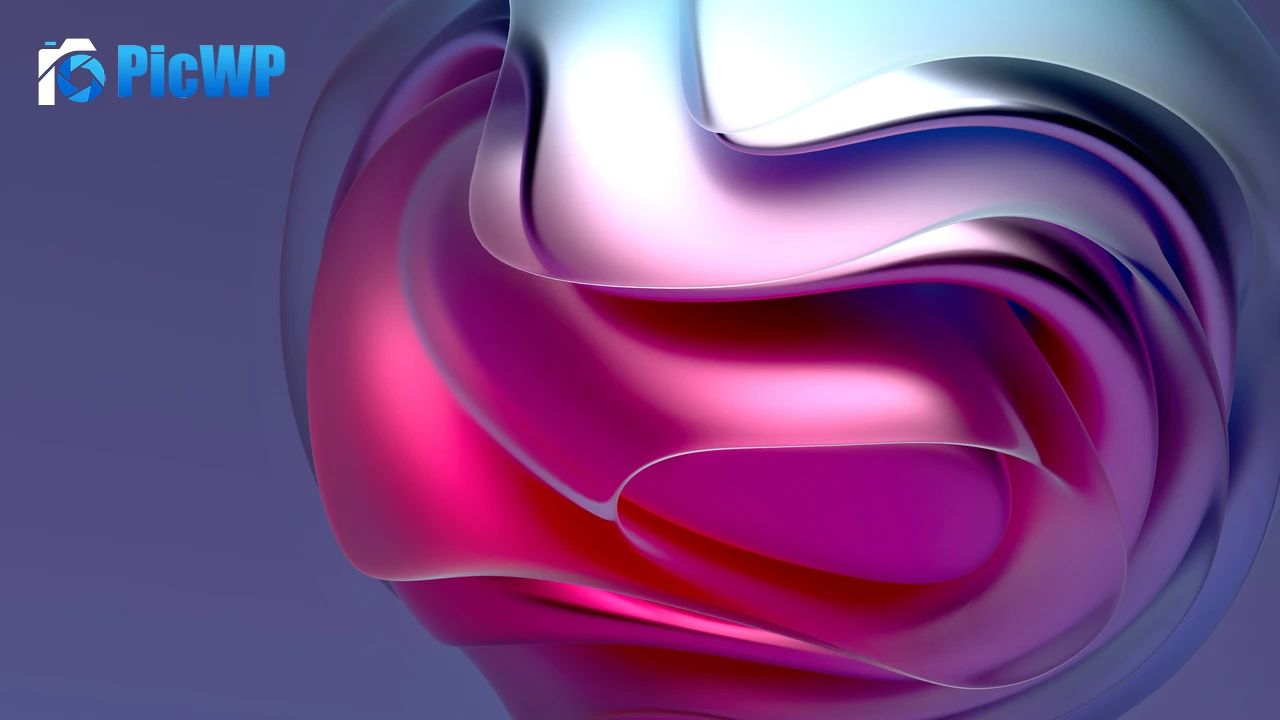 Pink abstract Motorola Edge 30 Neo 4K PC Wallpaper