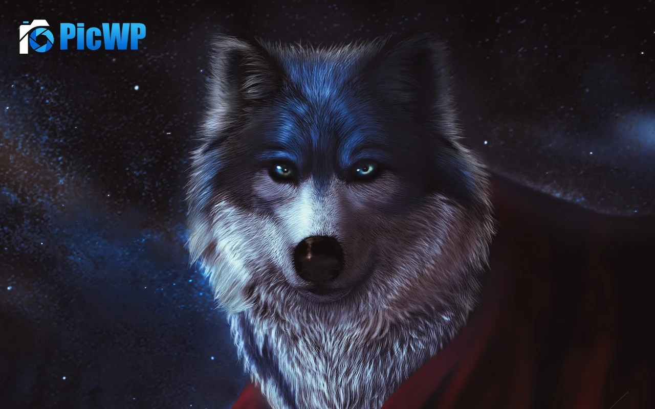 Arctic wolf CGI 4K PC Wallpaper