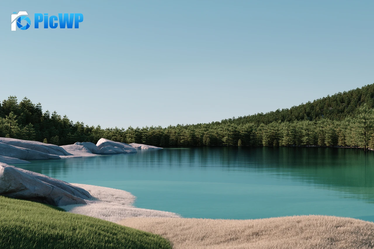Windows 11 Lake 4K PC Wallpaper