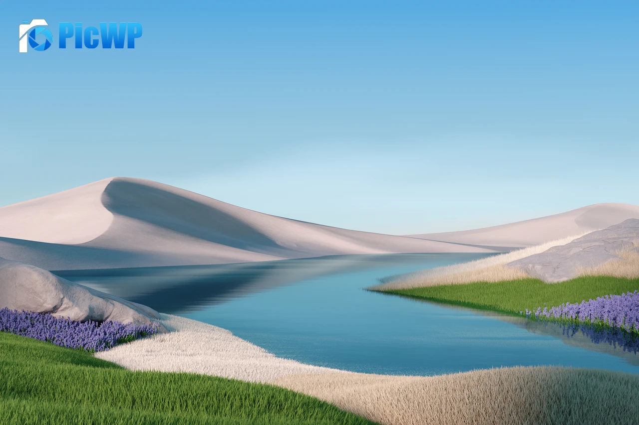 Landscape Sunny day 4K PC Wallpaper