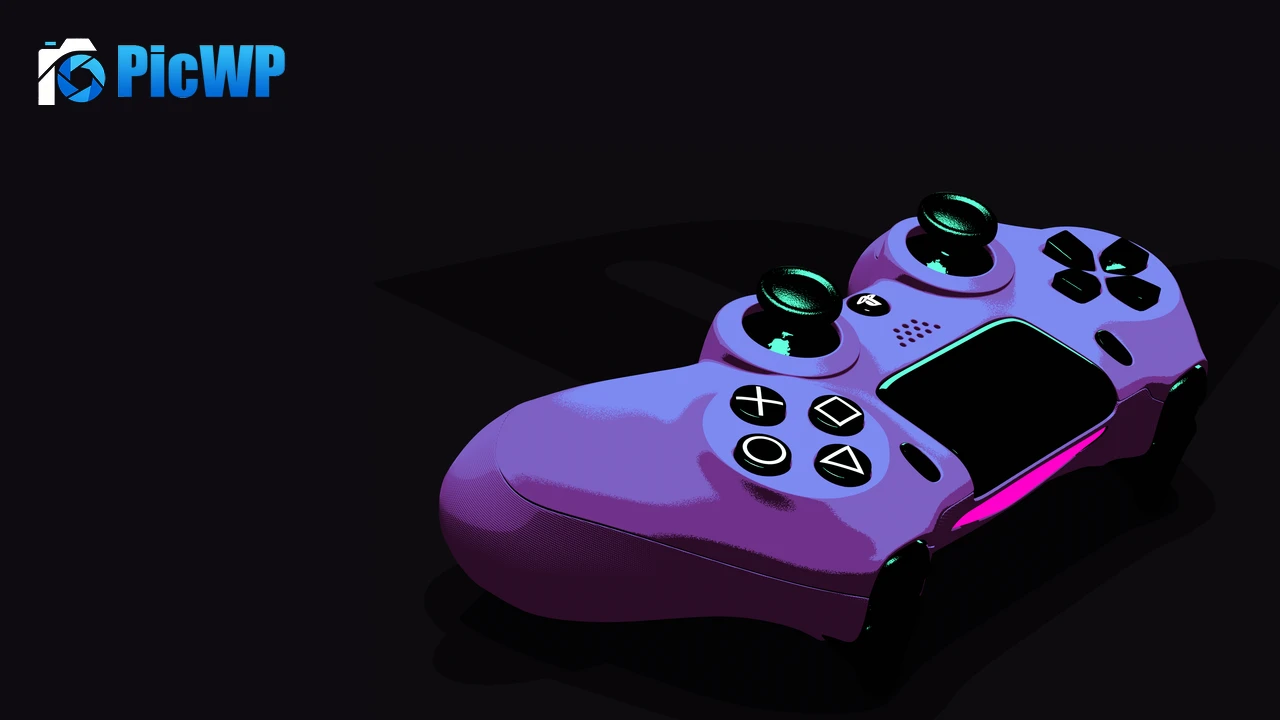 PS4 controller PlayStation 4 Controller 4K PC Wallpaper