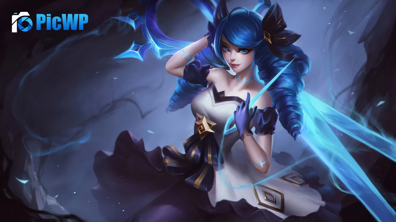 Gwen League of Legends 4K PC Wallpaper